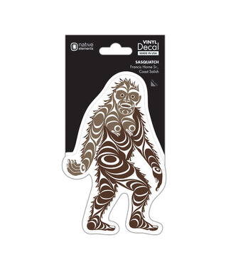 Native Northwest Premium Decal-Sasquatch by Francis Horne Sr.