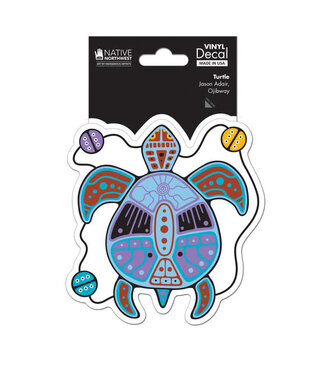 Native Northwest Premium Decal-Turtle by Jason Adair