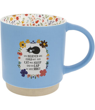 Pavillion Cat Asleep 18 oz Mug