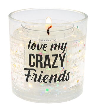 Pavilion Crazy Friends 5 oz Refillable Soy Wax Cand