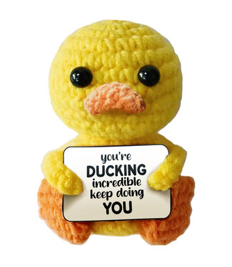 Pavillion Duck Crocheted Mini