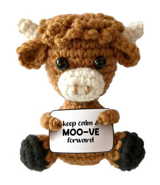 Pavillion Highland Cow Crocheted Mini