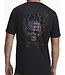 Under Armour Inc Mens Freedom Fire Skull Tee Black