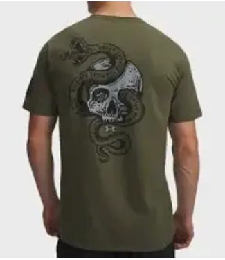 Under Armour Inc Mens Freedom Tactical Logo Tee Green