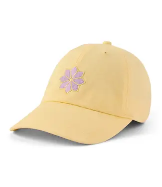 Life Is Good A Chill Cap Angular Flower Sandy Yellow