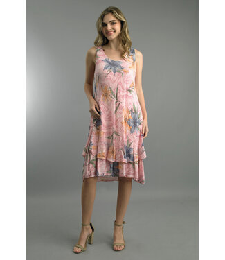 Tempo Paris Tank Dress Pink 3827C