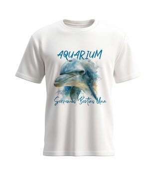 Cottn Curls Dolphin T-shirt White