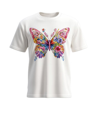 Cottn Curls Fairy Wings T-shirt White