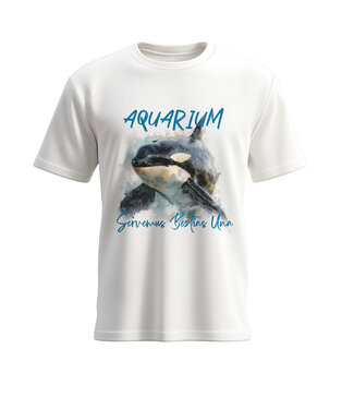 Cottn Curls Whale T-shirt White