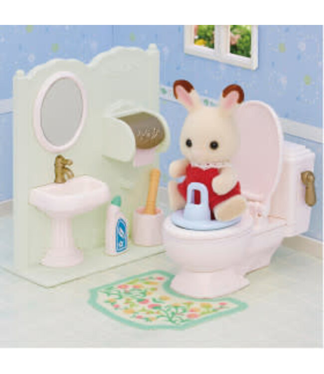 Epoch Toilet Set Calico Critters