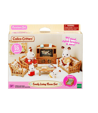Epoch Calico Critters Comfy Living Room Set