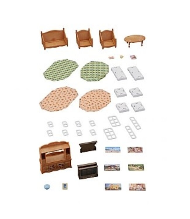 Epoch Calico Critters Comfy Living Room Set