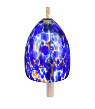 Gift Essentials Cobalt Blue Blown Glass Bell