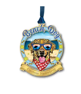 Beacon Design BEACH DOG Name Drop