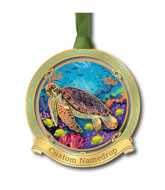 Beacon Design SEA TURTLE Beacon Design USA Made Ornament 62393