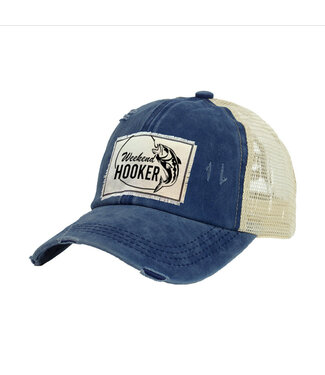 Brief Insanity Weekend Hooker Vintage Distressed Cap