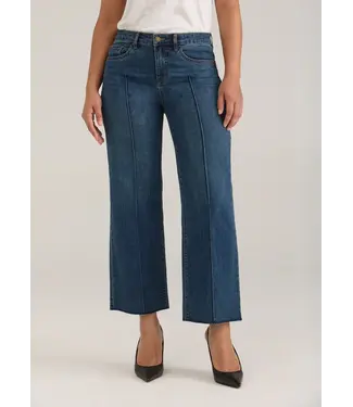 French Dressing Olivia Wide Ankle Dark Wash