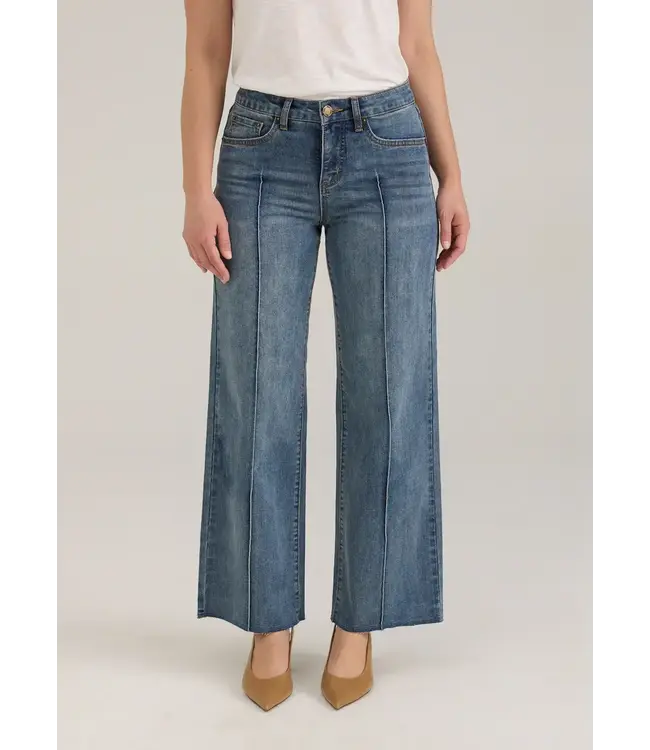 French Dressing Olivia Wide Ankle Vintage Wash