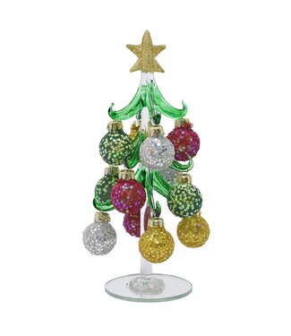 Gift Essentials 8inch Tree with Glitter and Star