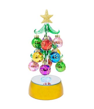 Gift Essentials Lighted Multicolor Swirled Orn