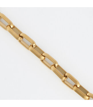 Howards Narelle Waterproof Chunky Oval Link Chain Necklace Gold