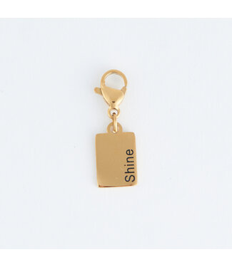 Howards Narelle Waterproof Shine Tag Charm Gold