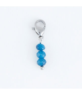 Howards Narelle Waterproof Drop Bead Charm Silver