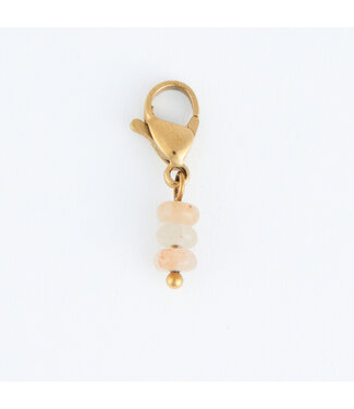 Howards Narelle Waterproof Drop Bead Charm Gold