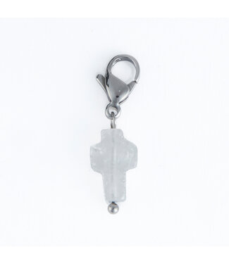 Howards Narelle Waterproof Cross Charm Silver