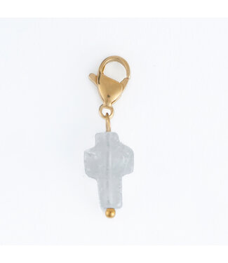 Howards Narelle Waterproof Cross Charm Gold