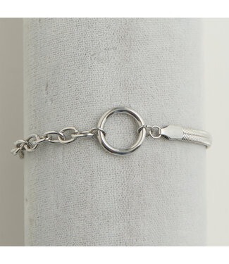 Howards Narelle Waterproof Cable &  Snake Chain Bracelet L