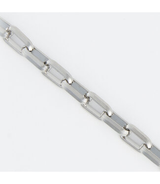 Howards Narelle Waterproof Chunky Oval Link Chain Necklace Silver