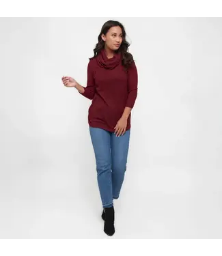 Howards 3/4 Sleeve Cowl Swing Tee