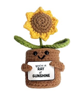 Pavillion Sunflower Crocheted Mini