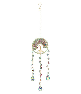 Regal Daydream Ornament Green Tree Of Life
