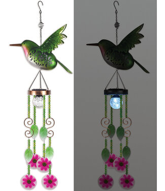 Sunset Vista Designs Hummingbird Solar Hanging Buddy