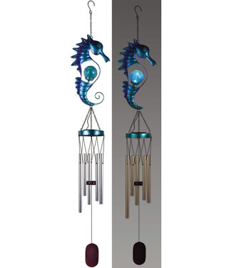 Sunset Vista Designs Seahorse Solar Chime 45inch