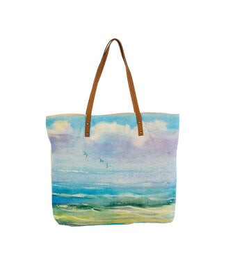 Cottn Curls Ocean View Tote