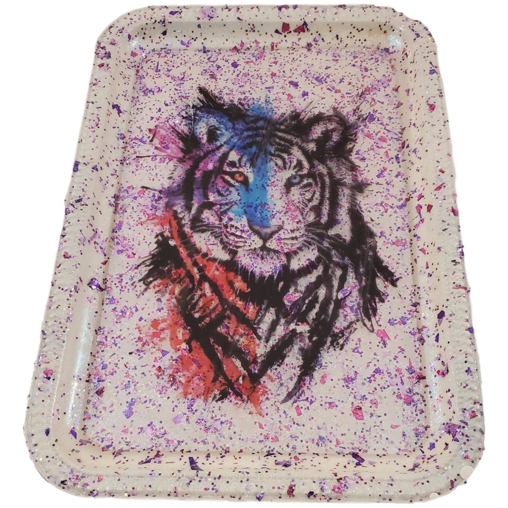 East Coast Sirens Colourful Tiger Rolling / Trinket Tray