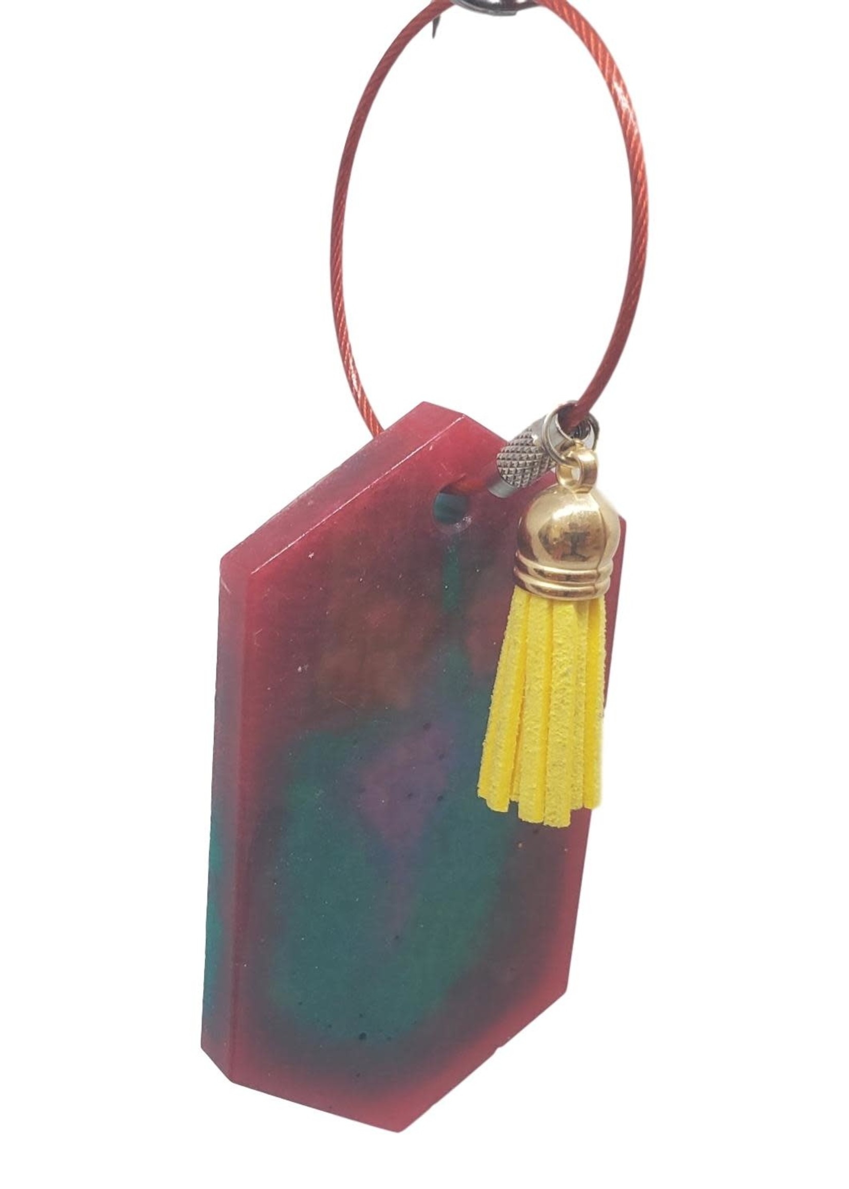 East Coast Sirens Tie-Dye Key Chain/Luggage Tag