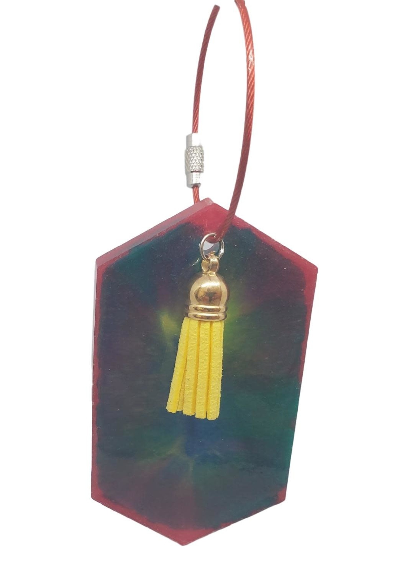 East Coast Sirens Tie-Dye Key Chain/Luggage Tag