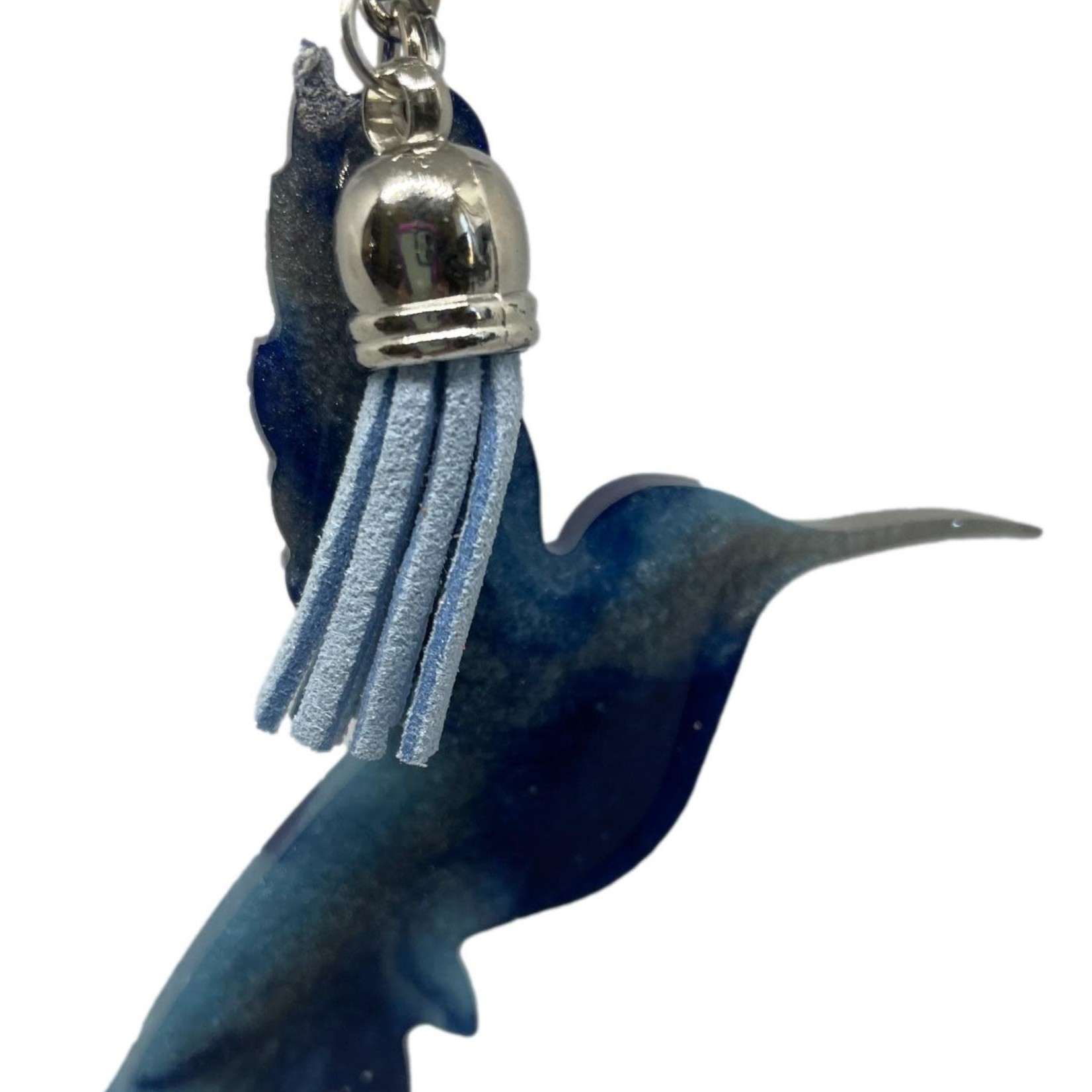 East Coast Sirens Blue Hummingbird Key Chain