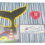 Off The Wall Gallery Whale Tale NS Note Card