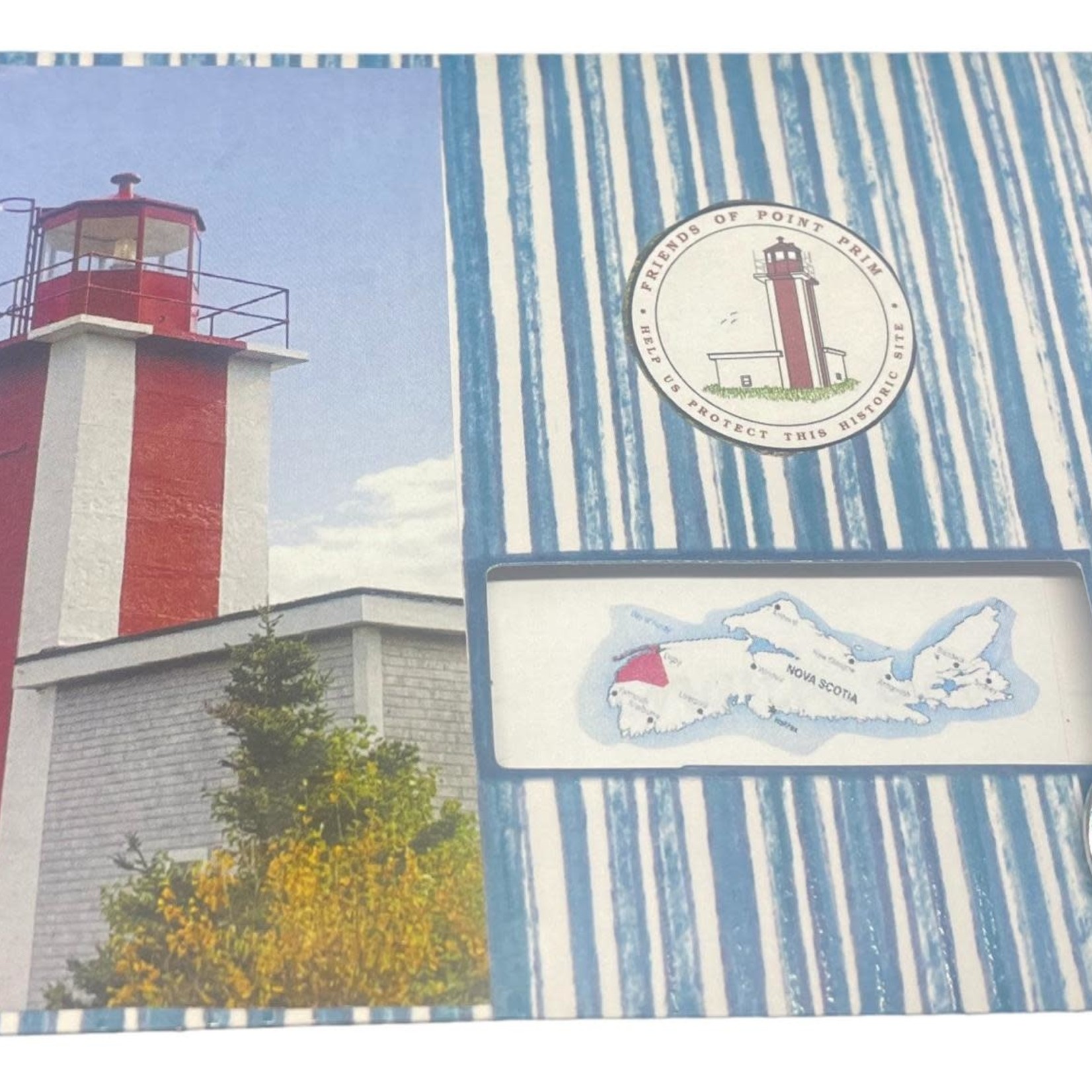 Off The Wall Gallery Point Prim Lighthouse Note Card