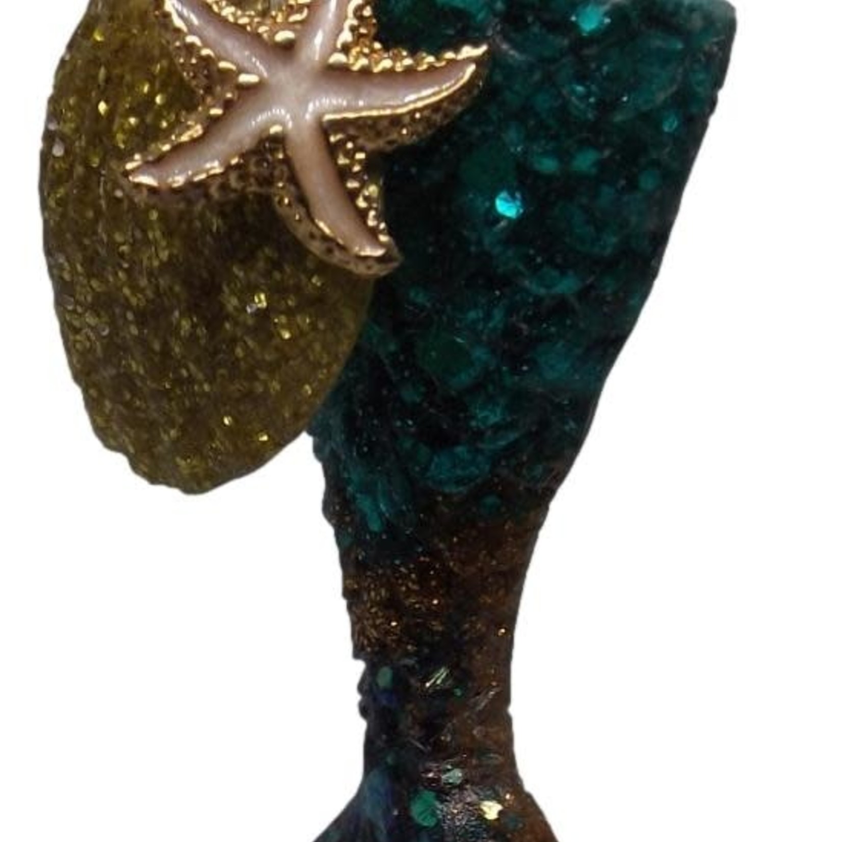 East Coast Sirens Loads of Glitter Mermaid Tail Keychain