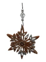 East Coast Sirens Copper Snowflake Tree Ornament