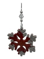 East Coast Sirens Copper & Silver Snowflake Tree Ornament