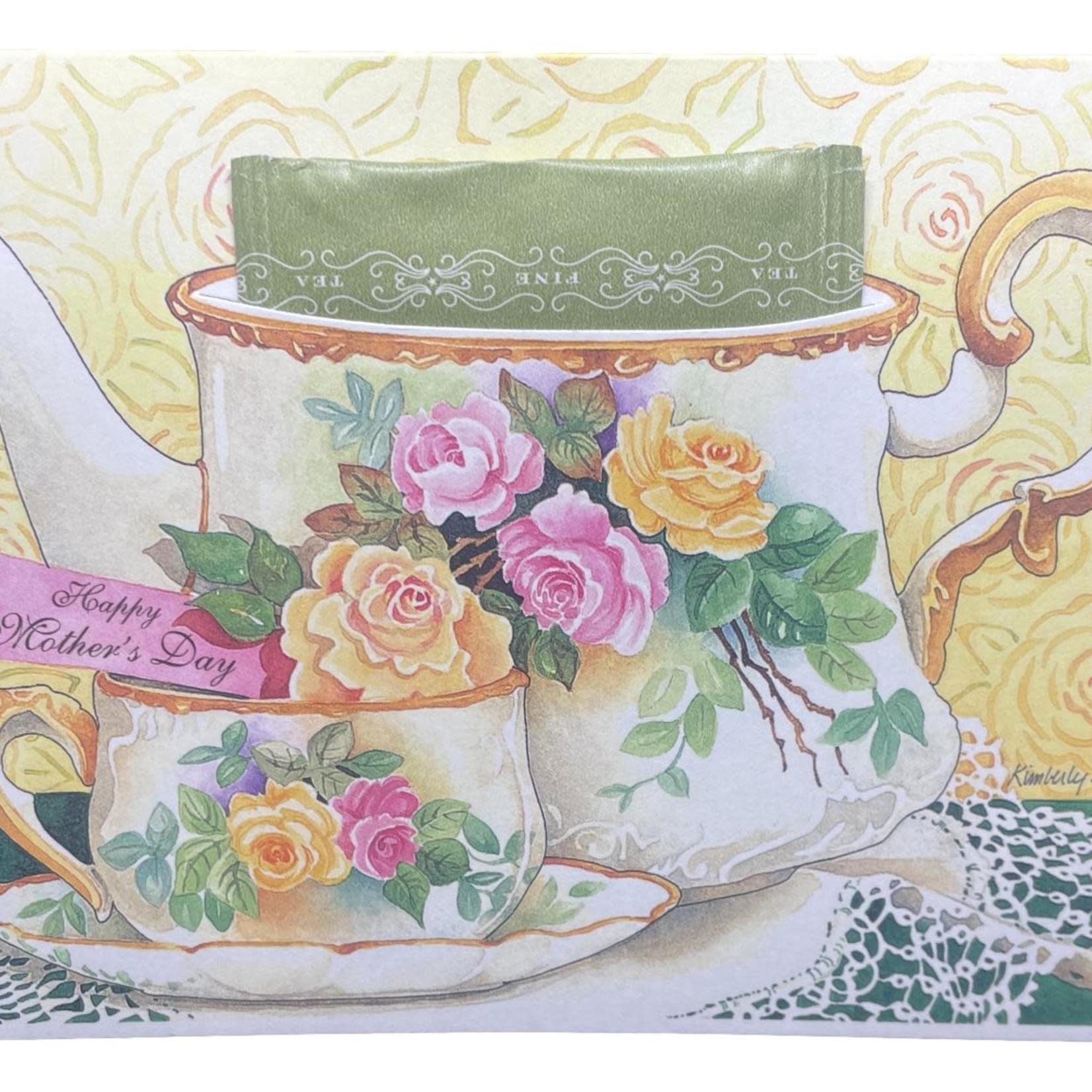 Kimberly Shaw Happy Mother's Day Teacup Card