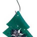 East Coast Sirens Green & Purple Tree Ornament