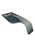 East Coast Sirens Square Spoon Rest Clear with Grey Ink